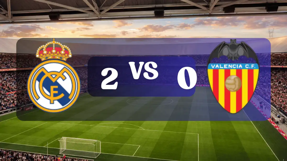real madrid vs valancia result